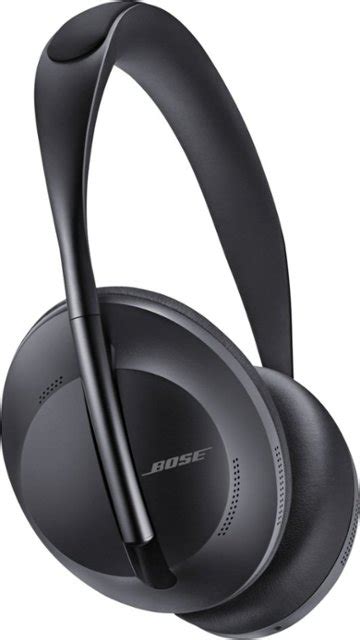 Bose Headphones 700 Wireless Noise Cancelling Over-the-Ear Headphones Triple Black 794297-0100 ...