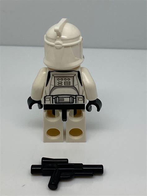 Lego Star Wars Episode 2 Clone Trooper With Gun Minifigure Sw0442 Ebay