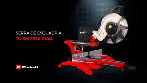 Serra de Esquadria Dupla Inclinação TC SM 2534 Dual Einhell