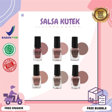 Jual SALSA Kutek Nail Polish Set Seri Nude Cat Kuku Salsa Original