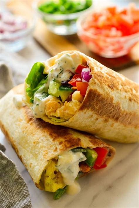 10 Satisfying Vegan Wraps That Are Perfect For Lunch