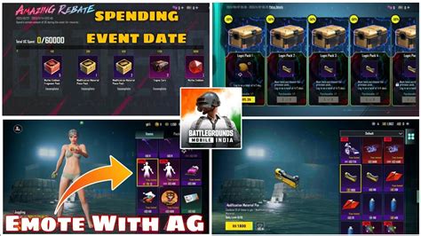 Bgmi New Uc Spend Event Expected Date 😍 Redeem Emote With Ag Bgmi Uc