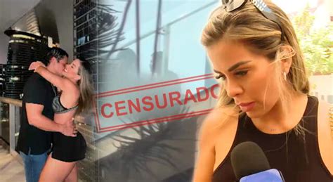 Vanessa López Pareja de modelo es captado en situaciones íntimas con