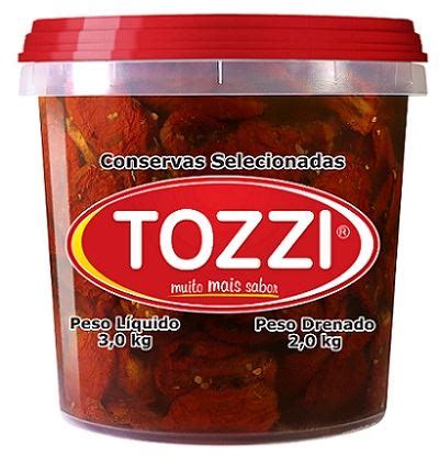 Tomate Seco Balde Tozzi Kg Wilso Distribuidor