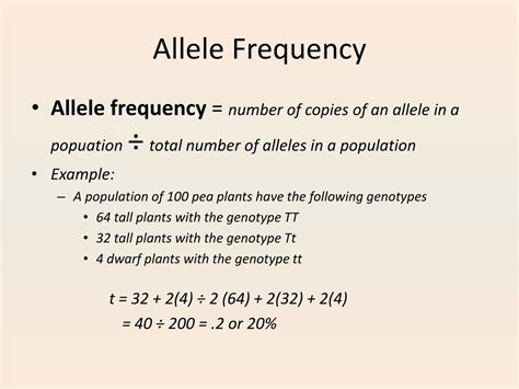 Ppt Population Genetics Powerpoint Presentation Free Download Id