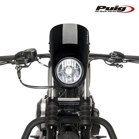 Puig N Semifarings Anarchy Black Sportster Iron Xl N