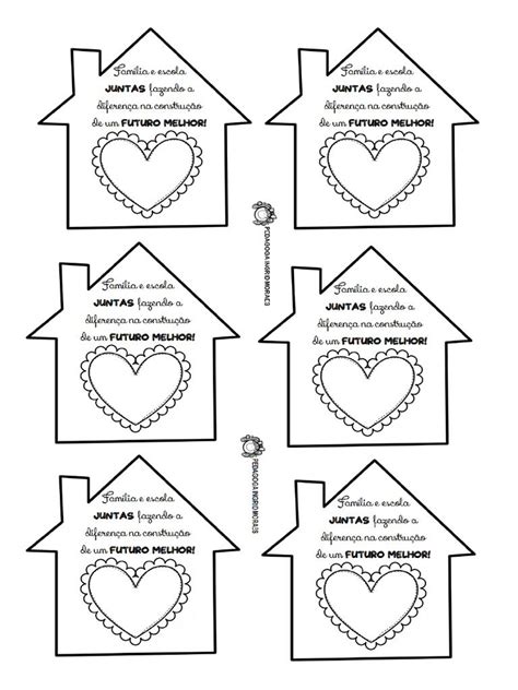 Lembrancinha ReuniÃo De Pais ConstruÇÃo De Um Futuro Melhor 4CA