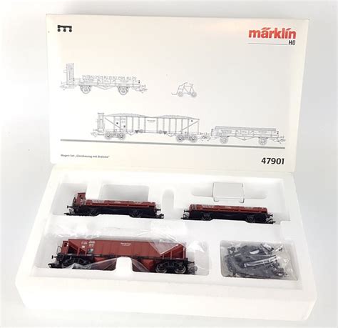 Märklin H0 47901 Freight wagon set Four piece rail Catawiki