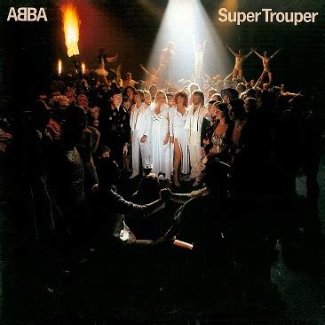 ABBA Super Trouper LP Vinyl Record Album 33rpm Canadian Atlantic 1980