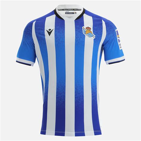 Real Sociedad 2021 22 Macron Home Kit Football Shirt Culture Latest