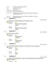 BUS 313 Quiz 10 Docx Course Test Status Attempt Score Time Elapsed