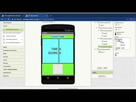 Mit App Inventor Tutorial 1 Clicker Game Part 1 Design Mitappinventor