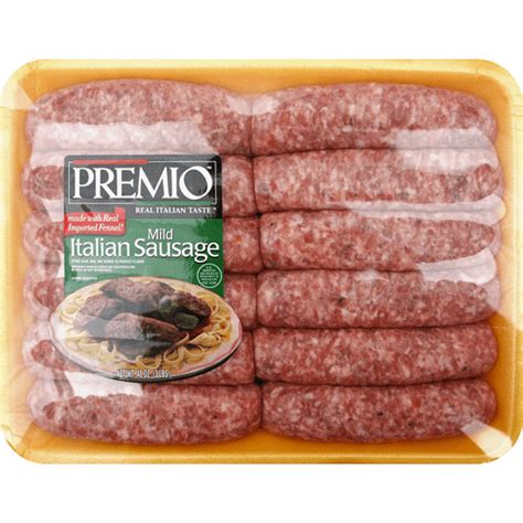 Premio Italian Sausage Mild Sausages Harvest Fare