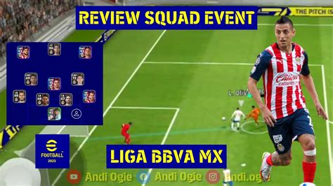 REVIEW SQUAD LIGA BBVA MX EFOOTBALL 2023 YouTube