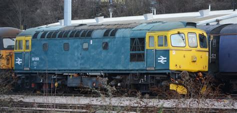 Class 33 Brcwsulzer Bo Bo Diesel Locomotive Cromptons D6515 33207