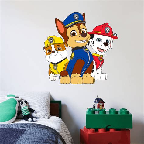 Paw Patrol Marshall Personalised Wall Sticker Atelier Yuwa Ciao Jp