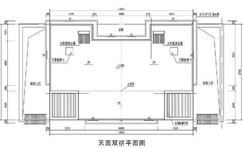 社會主義新農村六室四廳四衛一層半城郊雙拼式自建房別墅設計圖 每日頭條