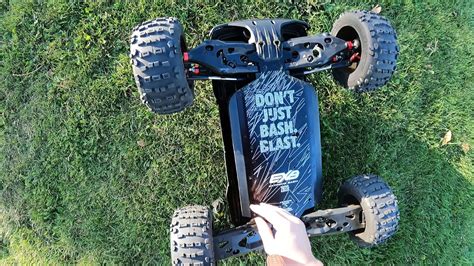 Arrma Outcast 8s EXB First Bash Tire Ripped YouTube