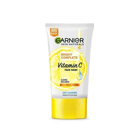 Garnier Bright Complete Vitamin C Facewash 150g Artofit