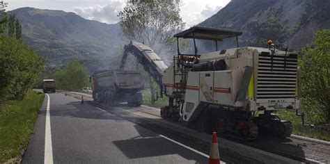 Millores a la carretera de Boí Taüll Diari de la neu