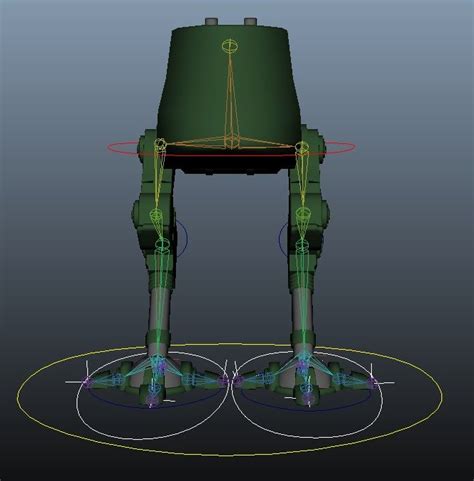 Bipedal Walker Rig Modèle 3d 15 Ma Fbx Free3d