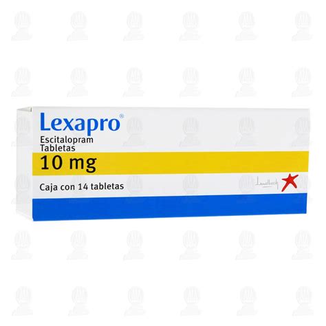 Lexapro 10mg 14 Tabletas Smart Club