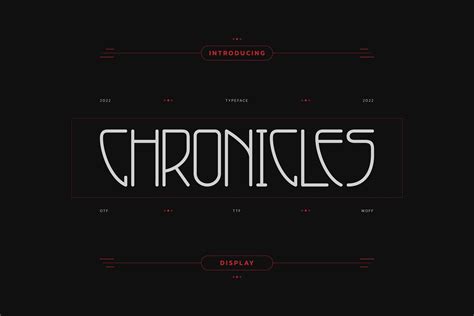 Chronicles Font By Infernotype3 · Creative Fabrica