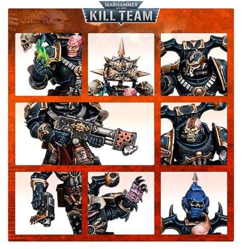 Games Workshop Kill Team Chaos Space Marines Legionaries Wonderland