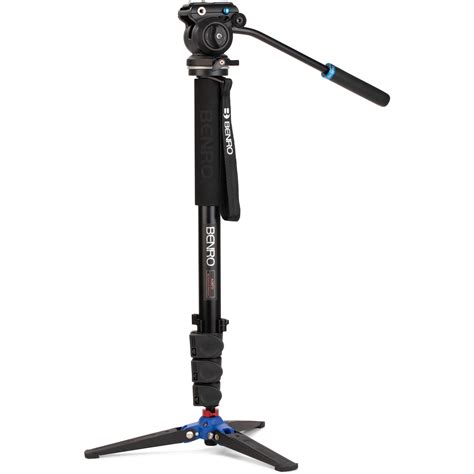 Benro Classic Video Monopod With S2 Pro Flat Base A38fds2pro Bandh