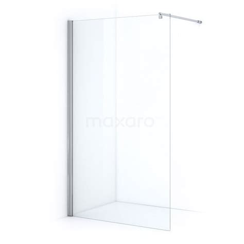 Zircon Essence Inloopdouche 120 Cm Chroom Helder Glas Vaste Wand EW