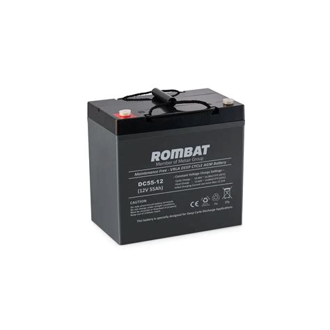 Baterie Stationare Rombat AGM 12 V 55 Ah First Battery