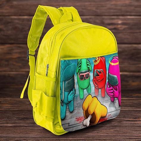 Рюкзак детский "Жертва - Амонг Ас", жёлтый - купить с доставкой по ...
