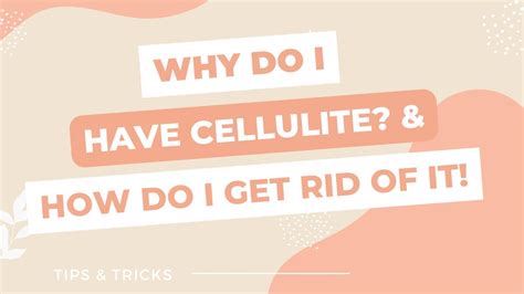 Cellulite Why Do Women Have Cellulite Youtube