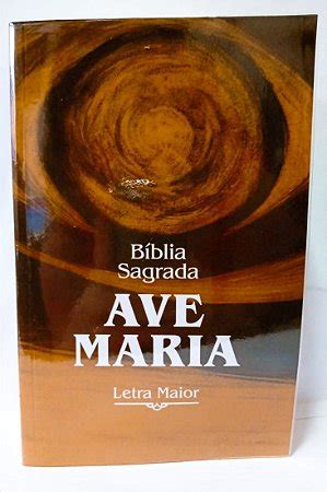 BÍBLIA SAGRADA AVE MARIA LETRA MAIOR Livraria SIM