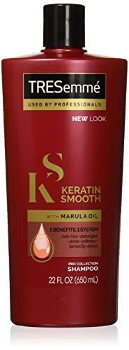 Tresemme Shampoo Keratin Smooth With Marula Oil 22 Ounce 650ml 3 Pa Integration System