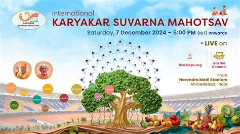 Live Webcast And Telecast Of Karyakar Suvarna Mahotsav Ahmedabad India