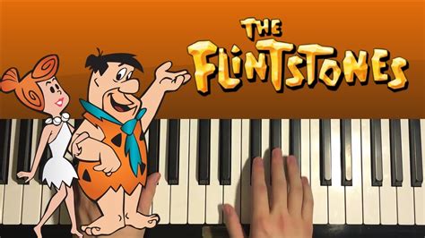 How To Play The Flintstones Theme Song Piano Tutorial Lesson Youtube