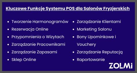 System POS Dla Salonu Fryzjerskiego Krok Po Kroku Zolmi Pl