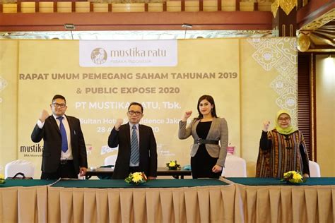 Penjualan Mustika Ratu MRAT Meroket Rp20 5 Miliar Di Kuartal I 2021