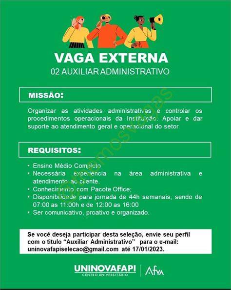 Auxiliar Administrativo Teresina Pi Vaga S Themos Vagas