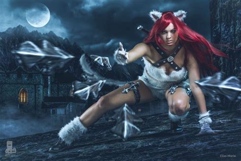 Self Kitty Cat Katarina Cosplay