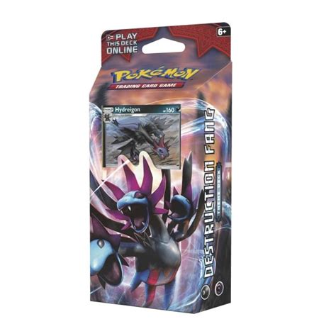 Pokémon TCG Sun Moon Crimson Invasion Destruction Fang Theme Deck