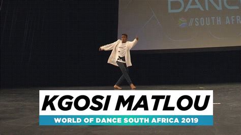 Kgosi Matlou Junior Division FrontRow World Of Dance South Africa