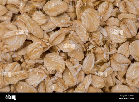 Oat Flakes Rolled Oats Stock Photo Alamy