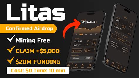 Get READY To Claim 5 000 Litas Wallet Mining Free Airdrop Join