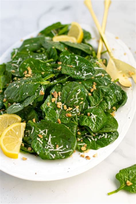 Simple Spinach Salad Recipe - The Schmidty Wife