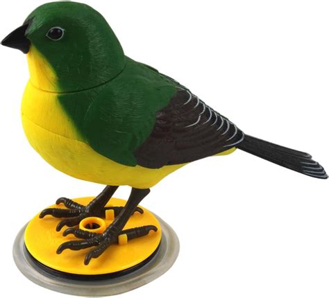 Colcolo Singing And Chirping Bird Sound Activated And Battery Operated Parrot Toy