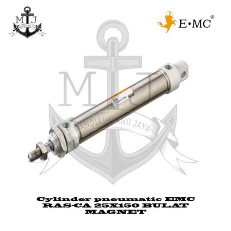 Jual Termurah Cylinder Pneumatic Emc Ras Ca 25X150 Bulat Magnet