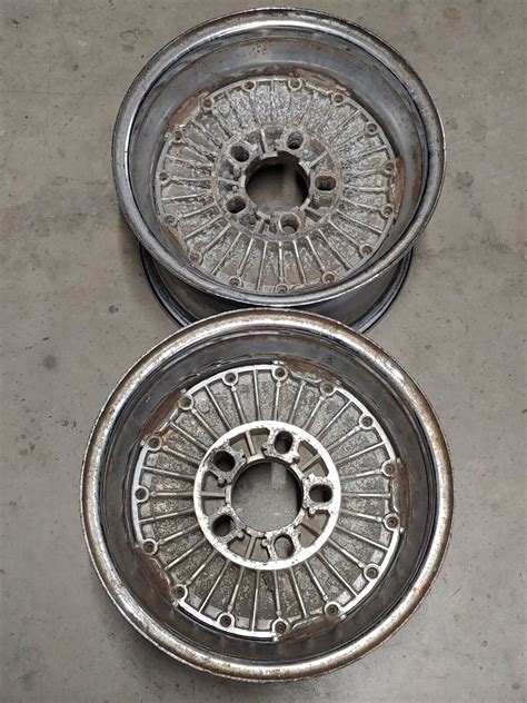 Crager Sst Uni Lug Vintage Wheel 14 X 8 Pair Ebay