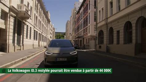 Vid O Volkswagen Id Le Restylage De La Compacte En Vid O